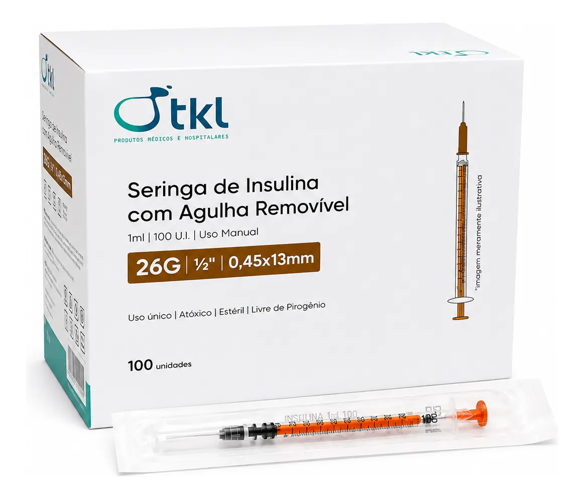 SERINGA 1ML 13X4,5
